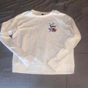 Women’s sweater no bad vibes size small